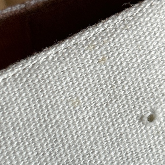 J.Crew Shoes Cream Canvas Lace-up Espadrille Women’s Flat 9 - Picture 8 of 8